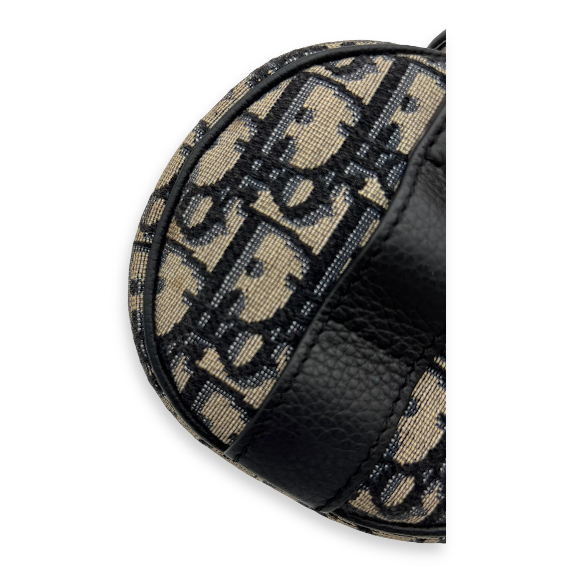 Dior Roller Crossbody Bag Small Blue in Canvas, Silver hardware_4