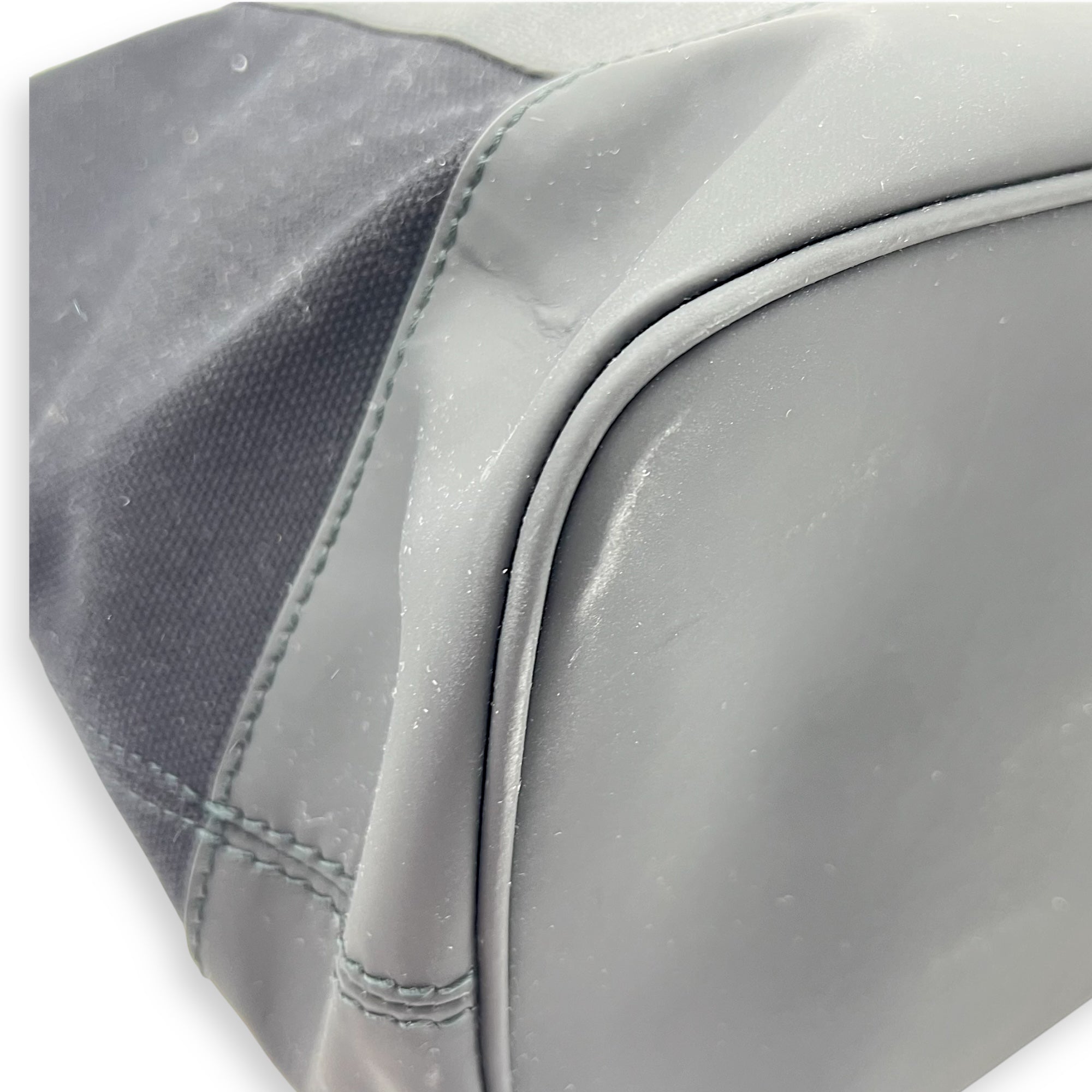 Balenciaga Logo Tote Bag Black in Canvas_9