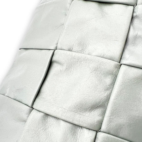 Bottega Veneta Cassette Crossbody Bag Green in Calfskin_9