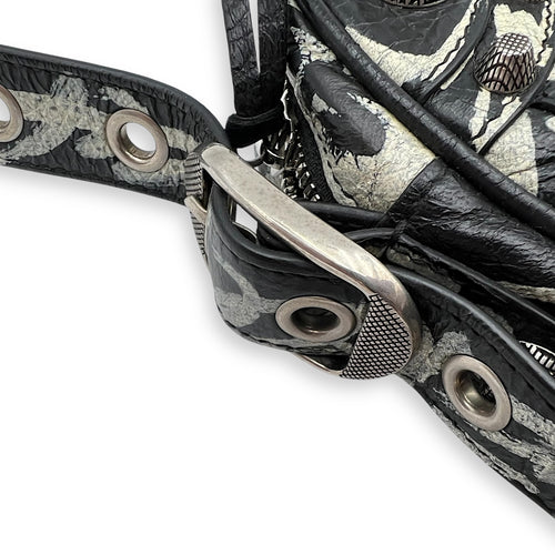 Balenciaga Le Cagole Crossbody Bag Multi-colour in Calfskin, Silver hardware_9