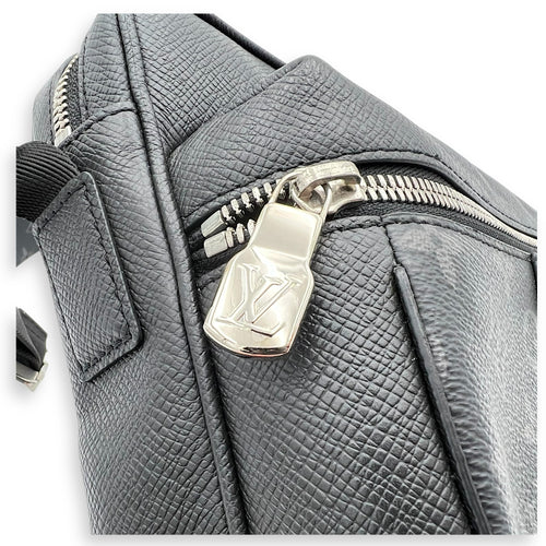 Louis Vuitton Logo Messenger Grey in Monogram Coated Canvas, Silver hardware_8