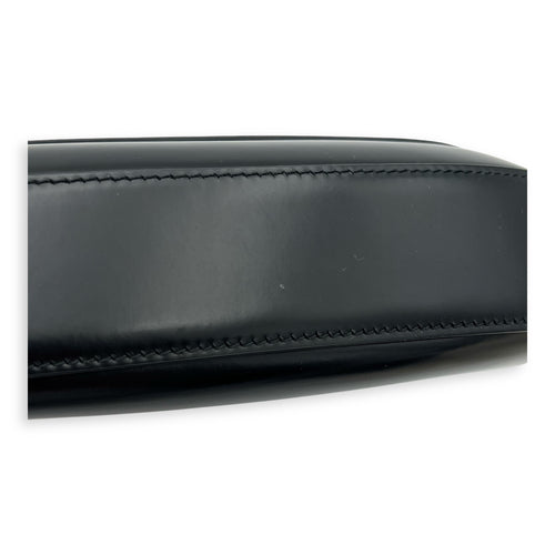 Prada Cleo Shoulder Bag Black in Calfskin, Silver hardware_3
