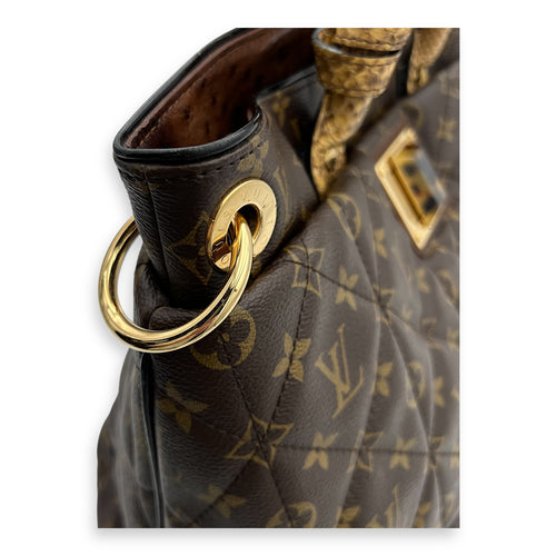Louis Vuitton Etoile Exotique Top Handle Bag GM Brown in Monogram Coated Canvas, Gold hardware_2