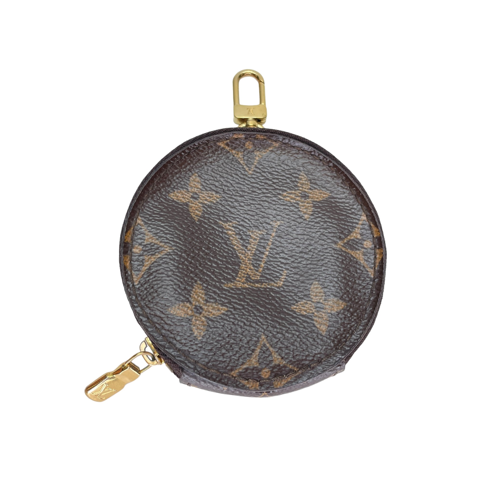 Multi-Pochette Accessoires Brown Shoulder Bag in Monogram Coated Canvas, Gold hardware