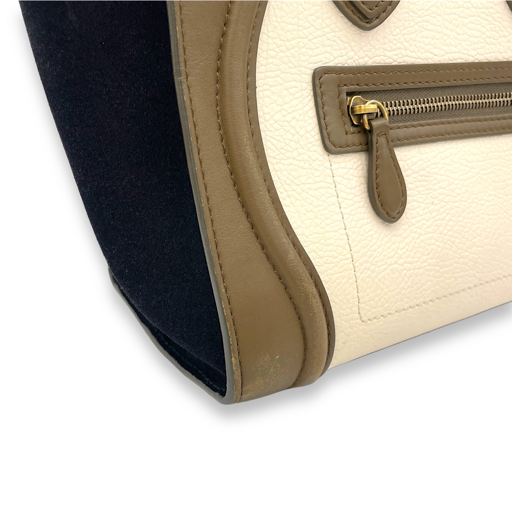 Luggage Top Handle Bag Micro Multi-colour in Calfskin