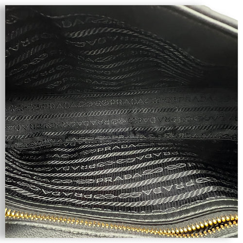 Others Crossbody Bag Black in Lambskin, Gold hardware