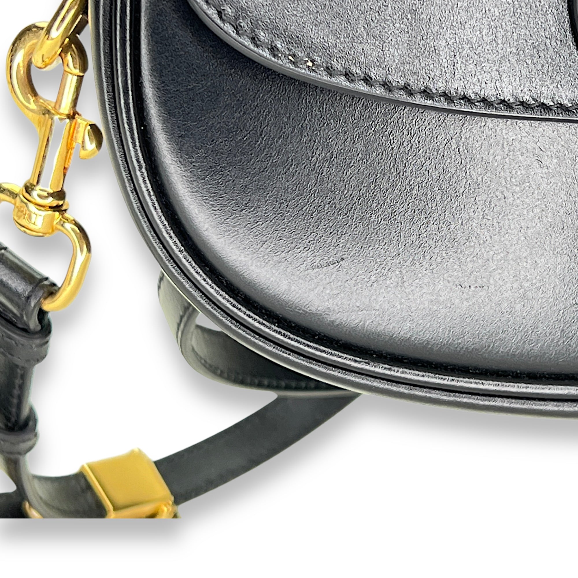 Bobby East West  Crossbody bag in Calfskin, Gold Hardware