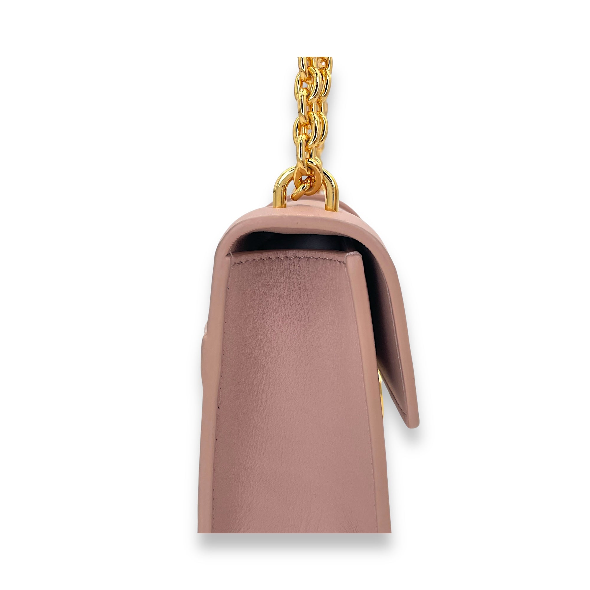 30 Montaigne East West Crossbody bag in Calfskin, Gold Hardware