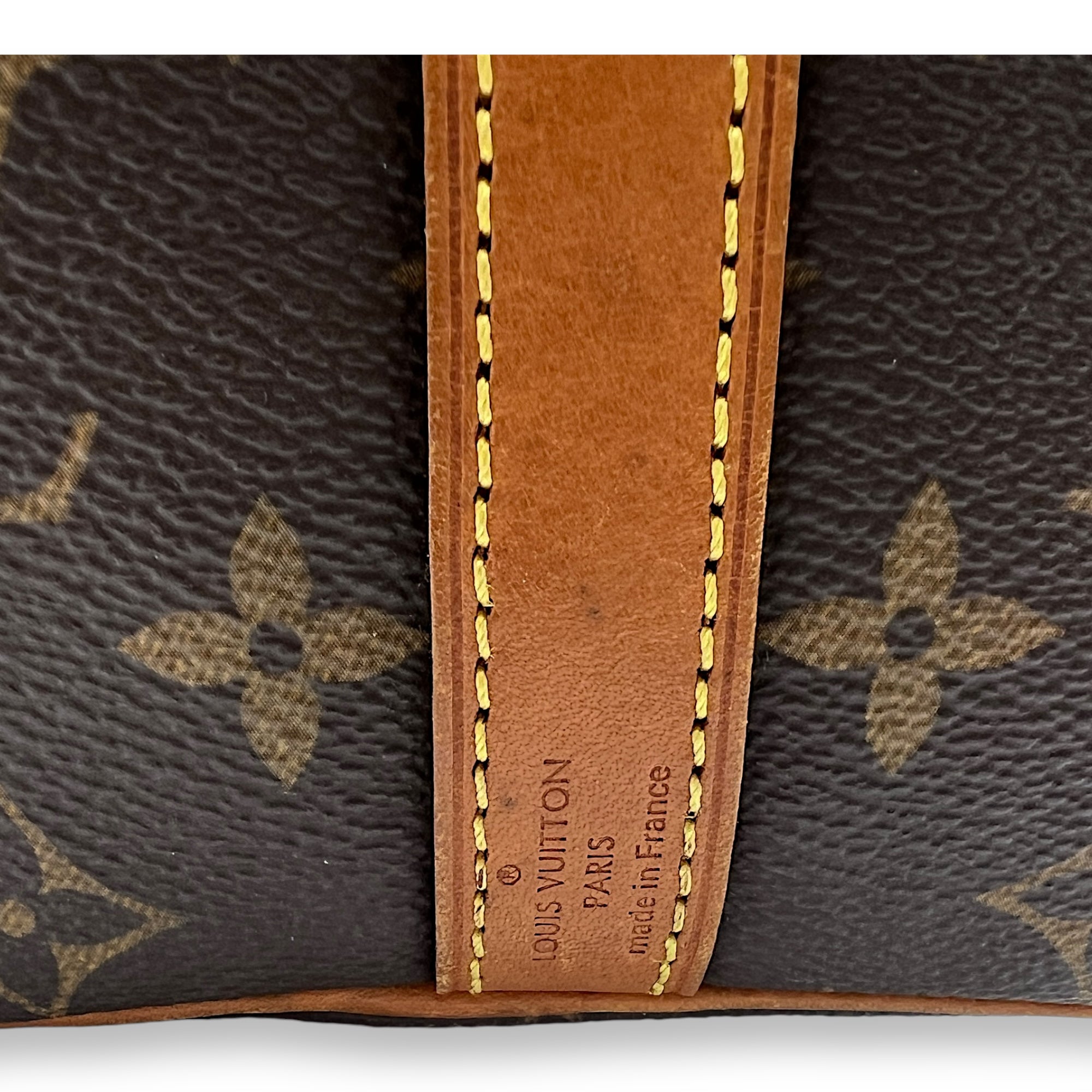 Speedy Bandouliere Top Handle Bag 25 Brown in Monogram Coated Canvas, Gold hardware