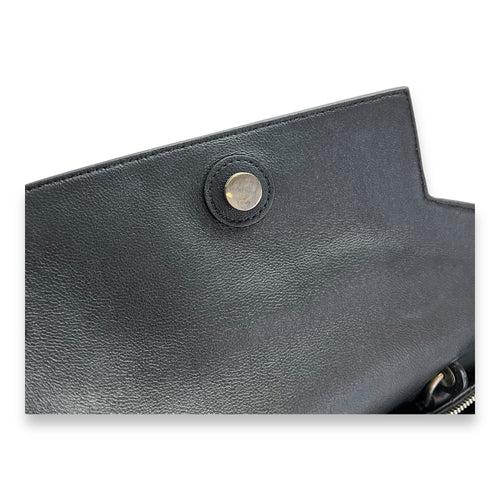 Belt Top Handle Top handle bag in Calfskin, Silver Hardware