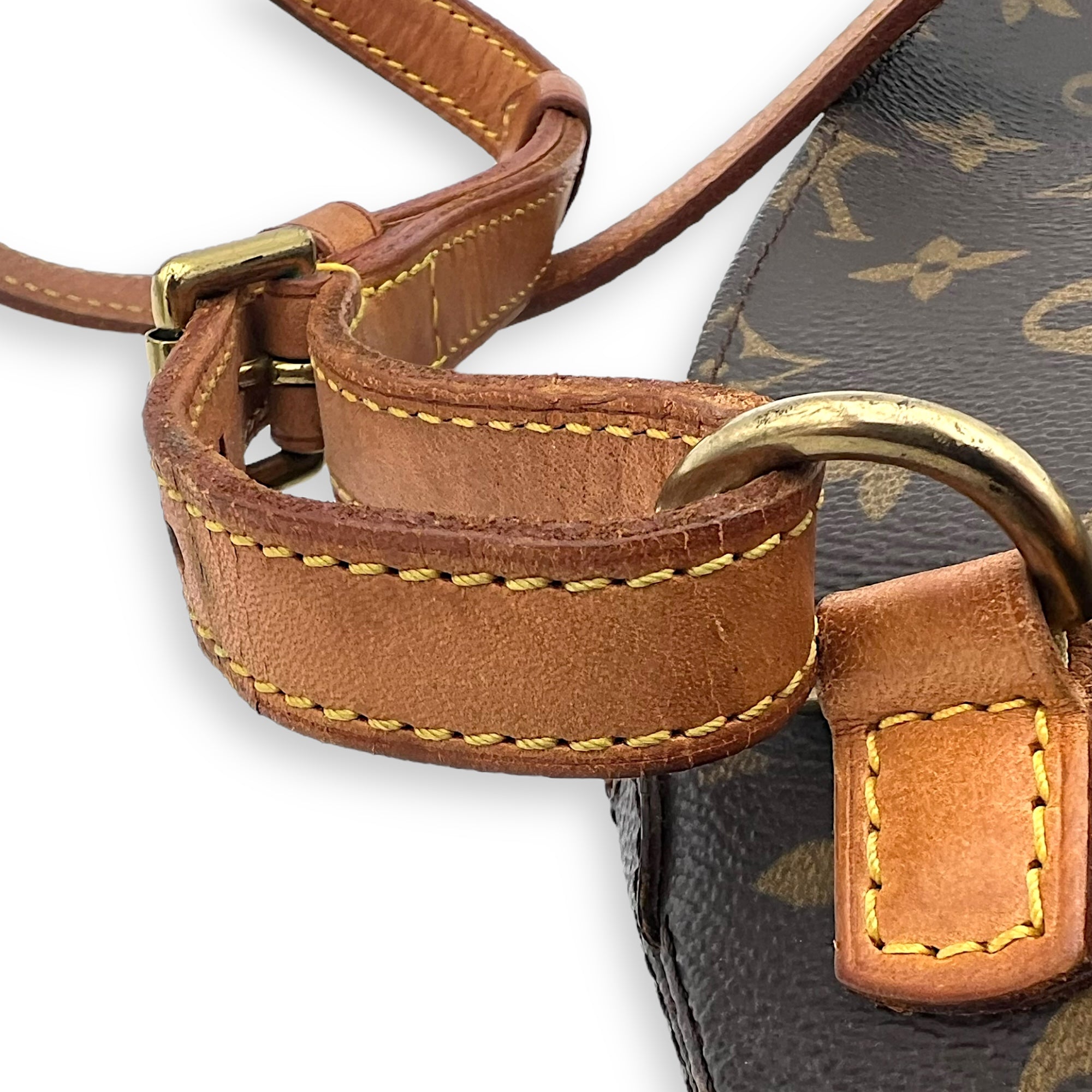 Louis Vuitton Ellipse Backpack Brown in Monogram Coated Canvas, Gold hardware_10