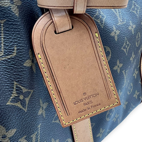 Louis Vuitton Carryall Travel Brown Top Handle Bag in Monogram Coated Canvas, Gold hardware_10