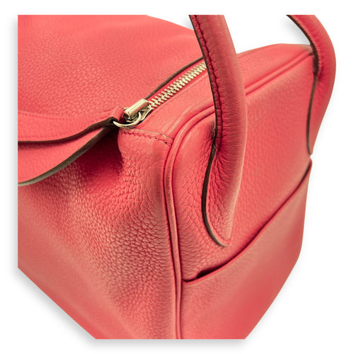 Hermès Lindy Pink in Clemence, Palladium hardware_9