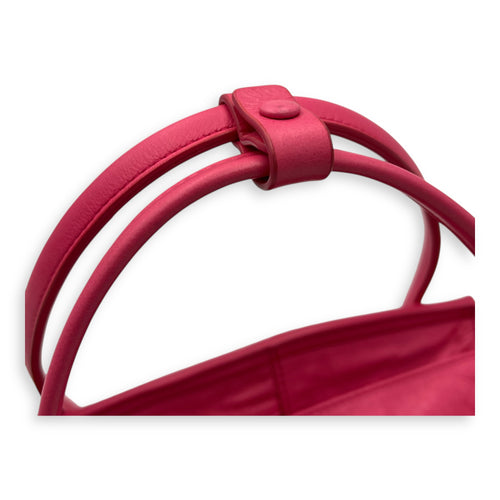Bottega Veneta Arco Top Handle Bag Mini Pink in Calfskin_10