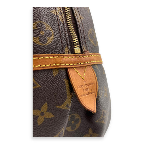 Louis Vuitton Montorgueil Shoulder Bag Brown in Monogram Coated Canvas, Gold hardware_10