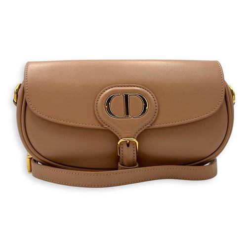 Christian Dior Bobby Shoulder Bag Pink in Calfskin, Gold hardware_10