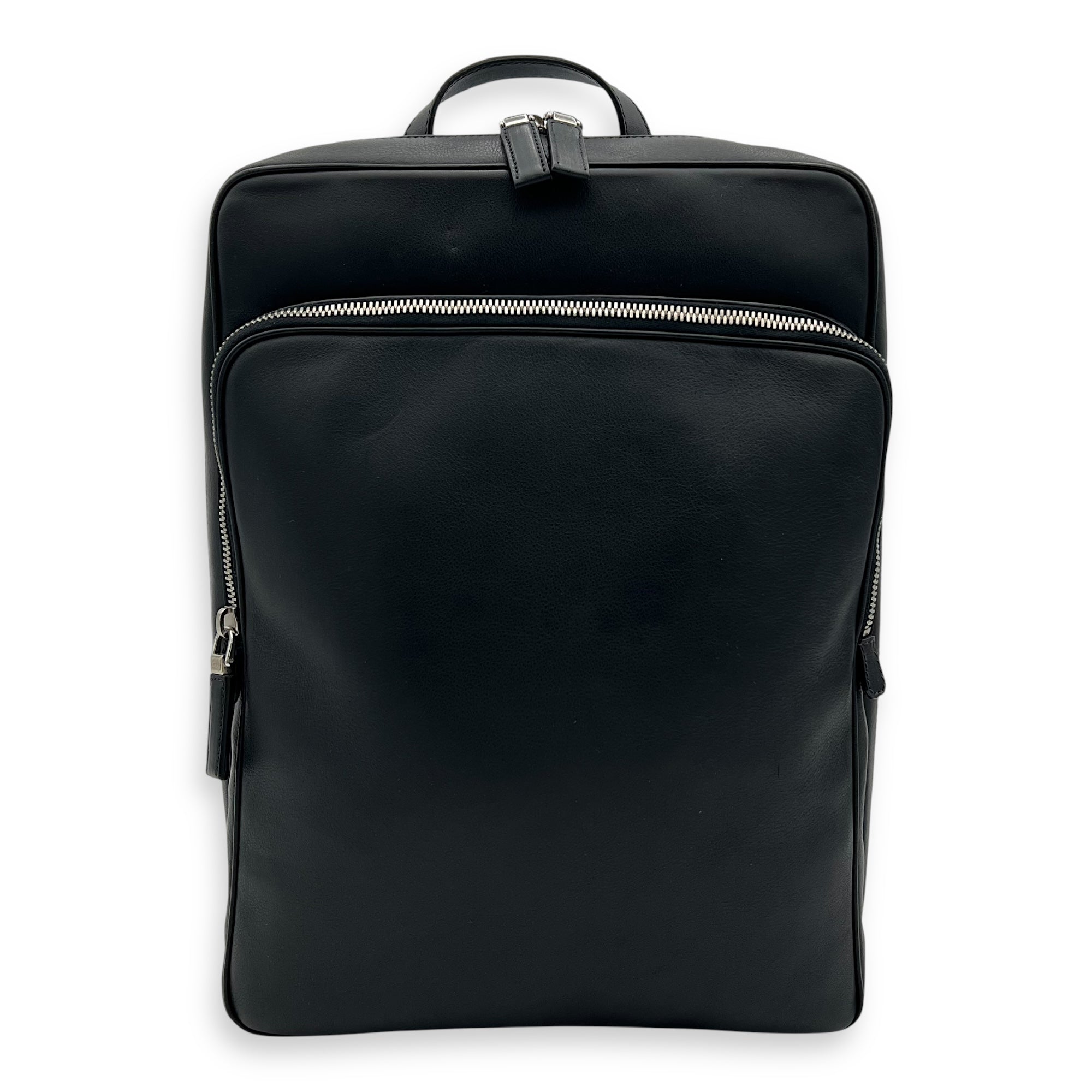 Prada Others Backpack Black in Calfskin, Silver hardware_1