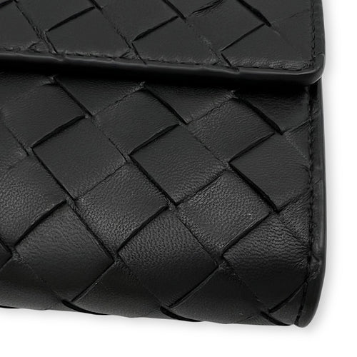 Bottega Veneta Andiamo Top Handle Bag Black in Lambskin, Gold hardware_10