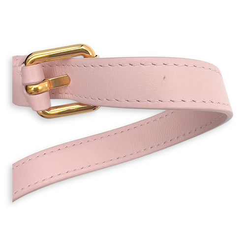 Dior Miss Caro Shoulder Bag Pink in Lambskin, Gold hardware_10