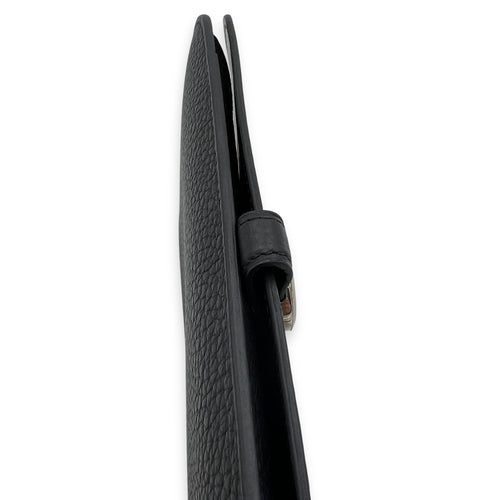 Hermès Dogon Duo Black in Clemence, Palladium hardware_9