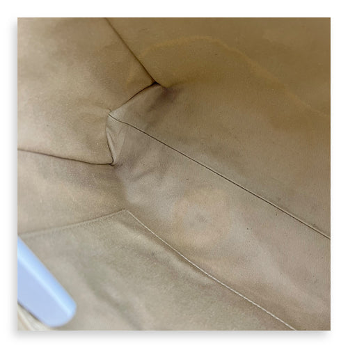Chloé Woody Medium Beige Tote Bag in Canvas_8