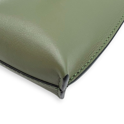 Loewe Elephant Pocket Crossbody Bag Green in Calfskin_10
