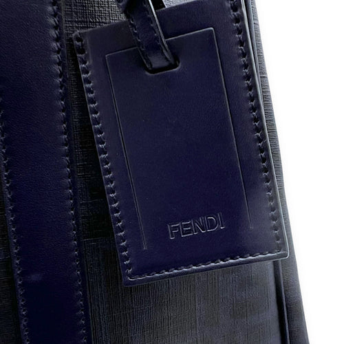 Fendi FF Zucca Tote Bag Blue in Others, Silver hardware_9