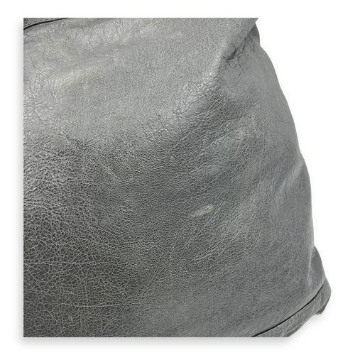 Balenciaga Others Shoulder Bag Grey in Goat Leather, Silver hardware_8