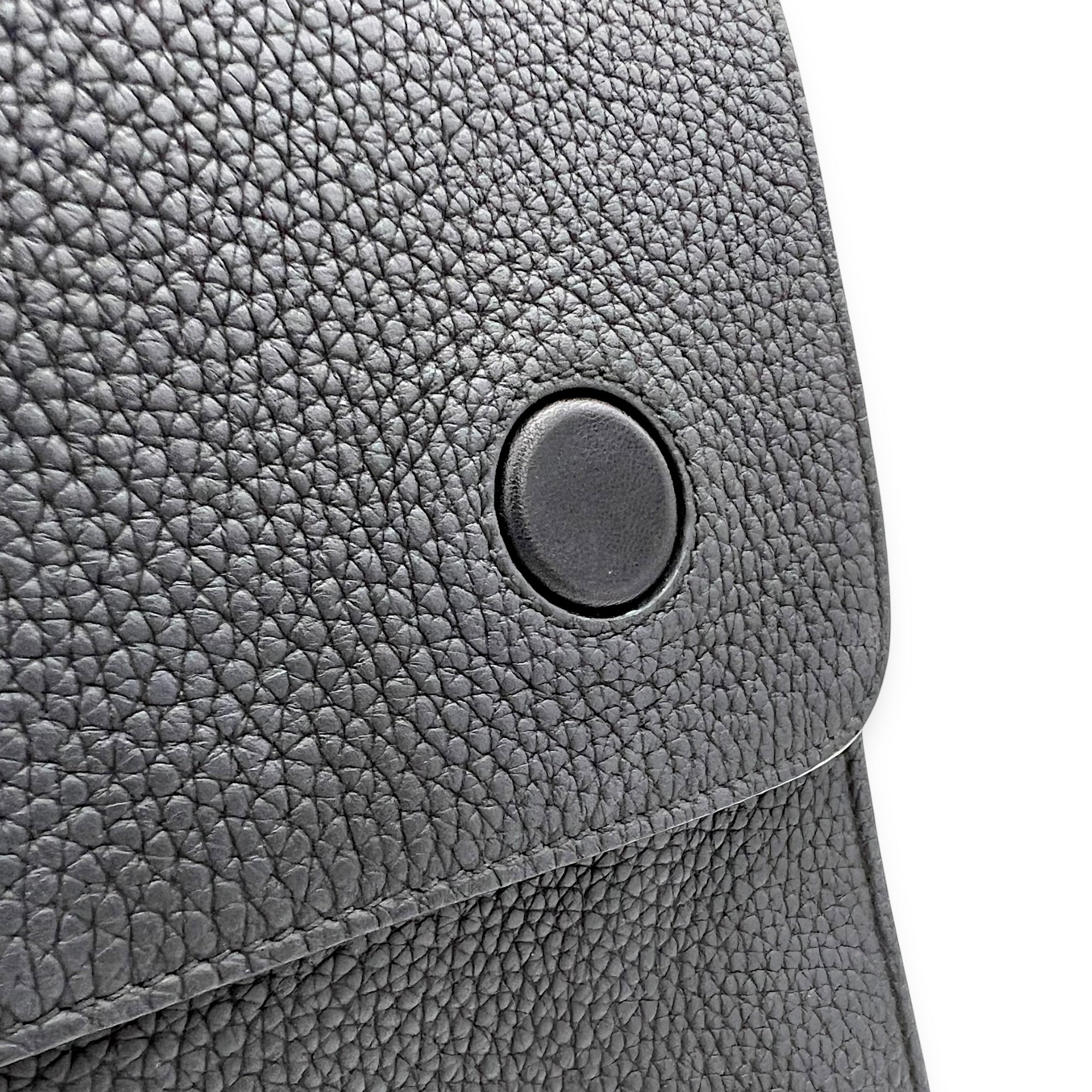 Dior Diorever Top Handle Bag Black in Calfskin, Silver hardware_10