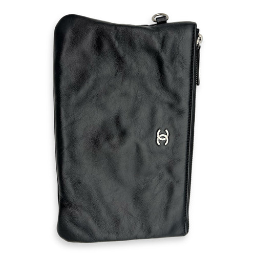 Chanel 22 Tote Shoulder Bag Small Black in Calfskin, Silver hardware_1