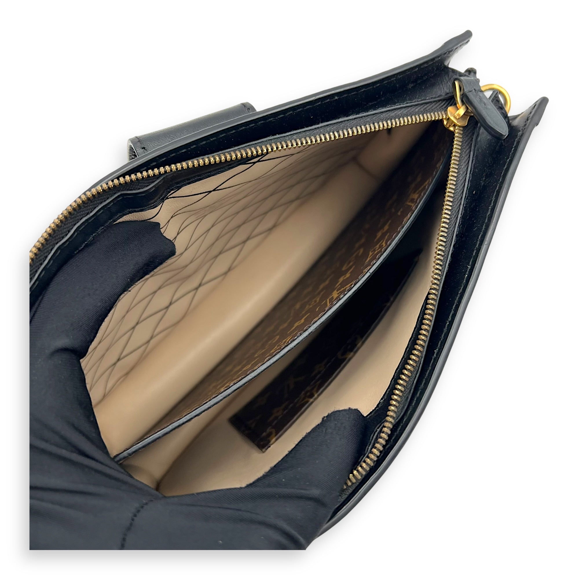 Louis Vuitton Trunk Trunk Clutch 2 Way Brown in Monogram Coated Canvas, Gold hardware_9