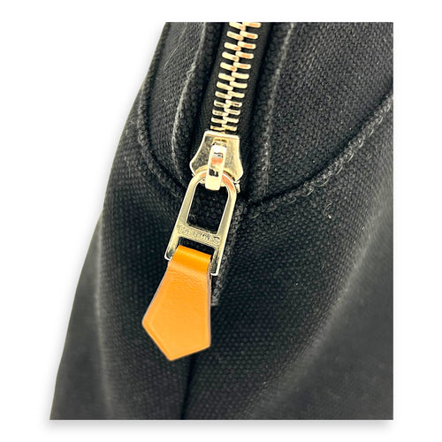 Hermès Bolide Black in Canvas, Palladium hardware_2