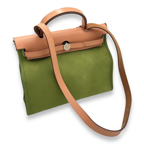 Herbag 31 Green in Canvas, Palladium hardware