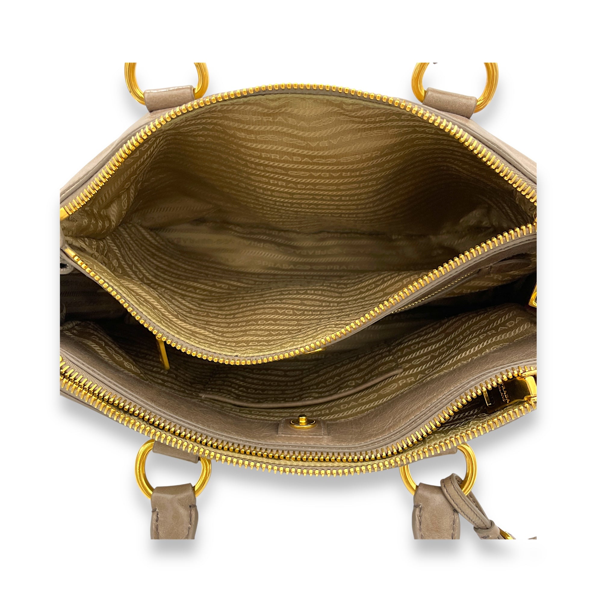 Two-Way Brown Top Handle Bag in Calfskin, Gold hardware