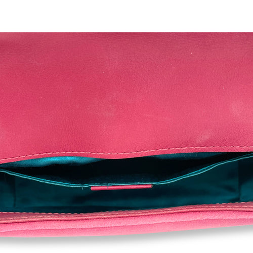 GG Marmont Mini Pink Shoulder Bag in Velvet, Gold hardware