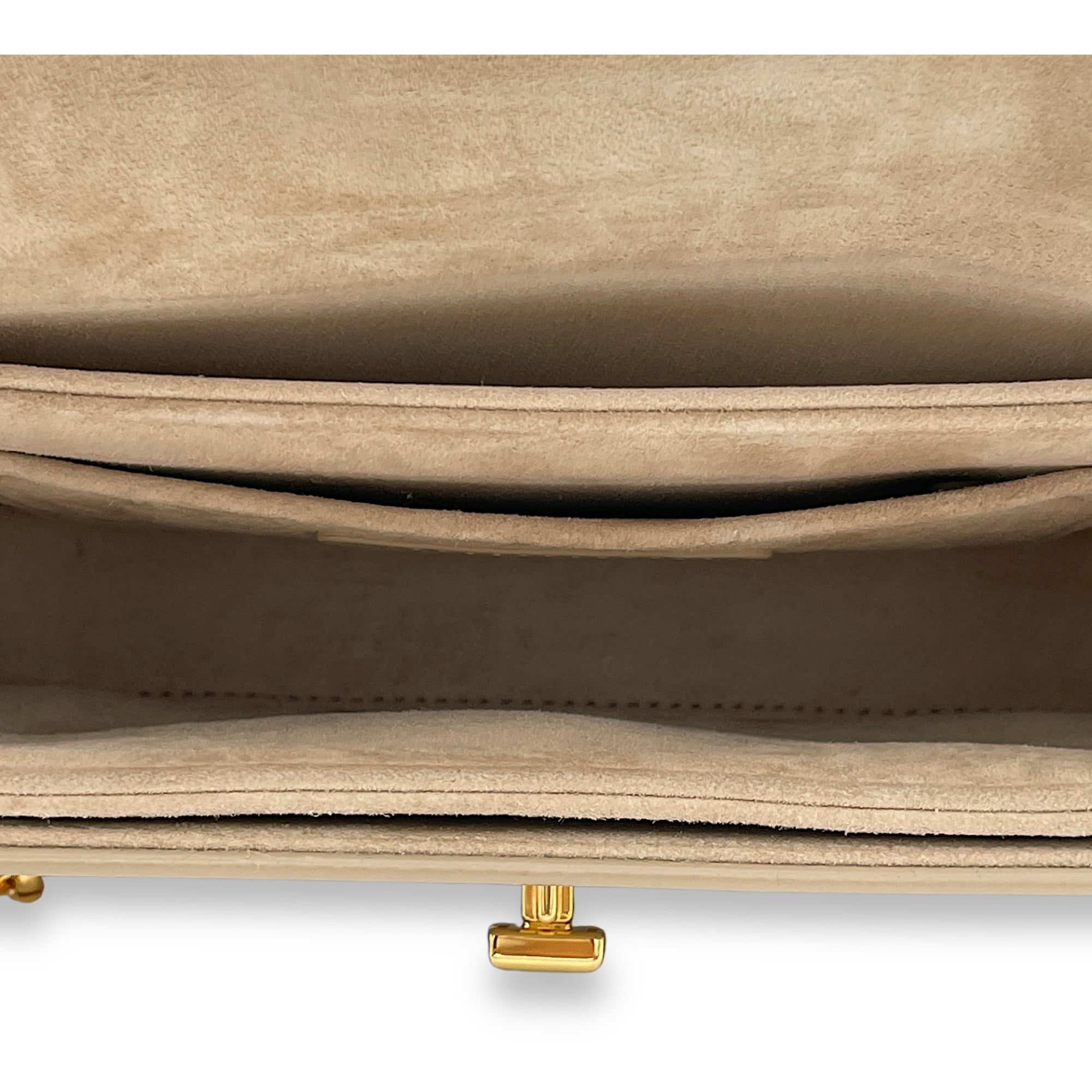 30 Montaigne Avenue Small Crossbody bag in Calfskin, Gold Hardware