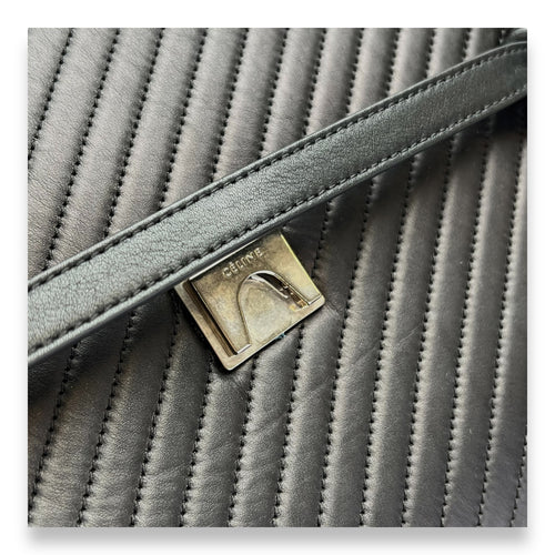 Belt Top Handle Top handle bag in Calfskin, Silver Hardware