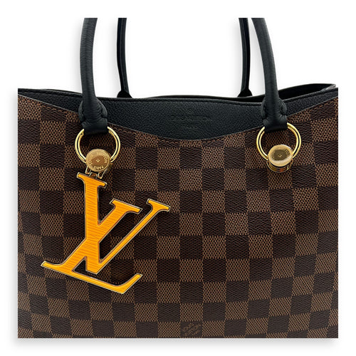 Louis Vuitton Others Top Handle Bag Brown in Coated Canvas, Gold hardware_7