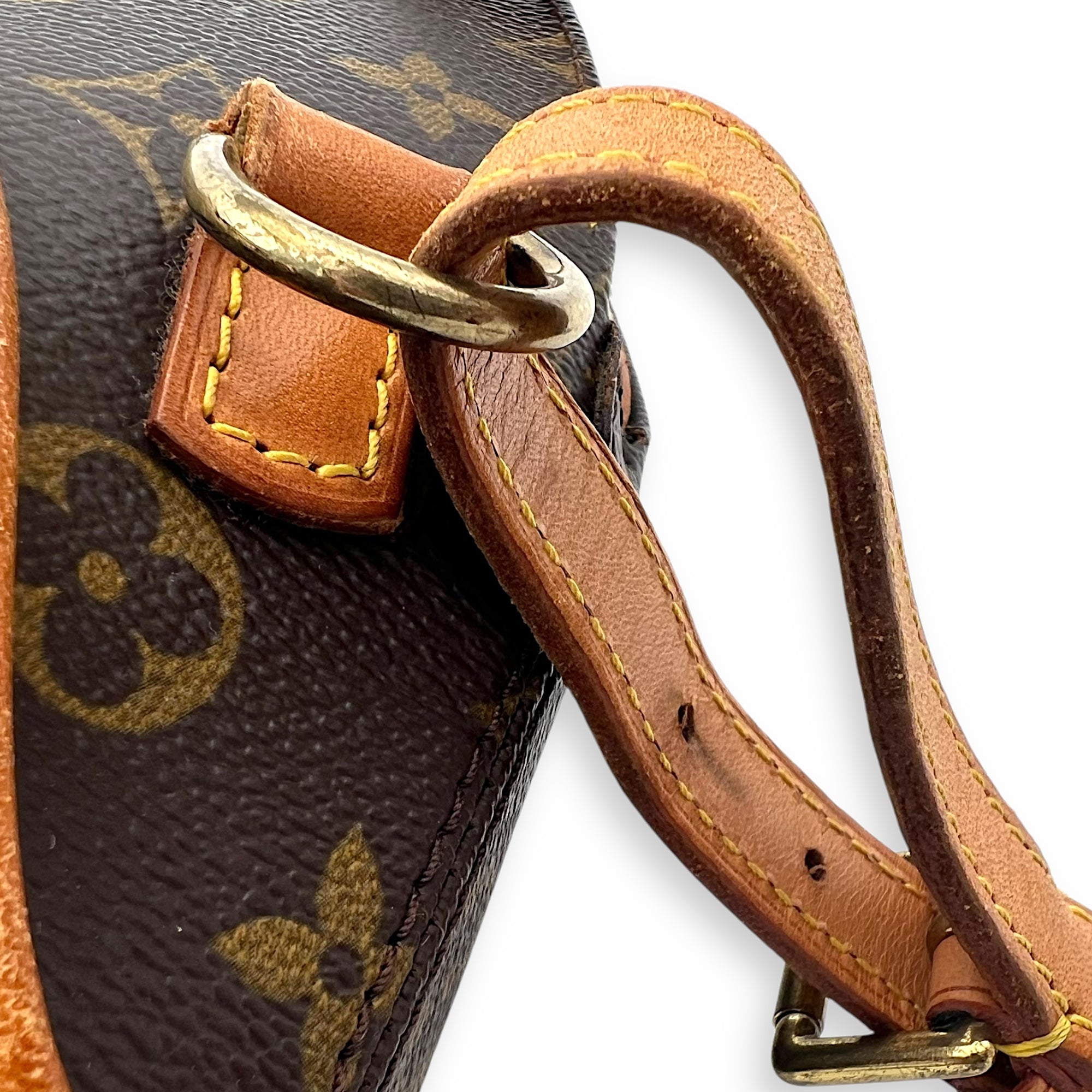 Louis Vuitton Ellipse Backpack Brown in Monogram Coated Canvas, Gold hardware_11