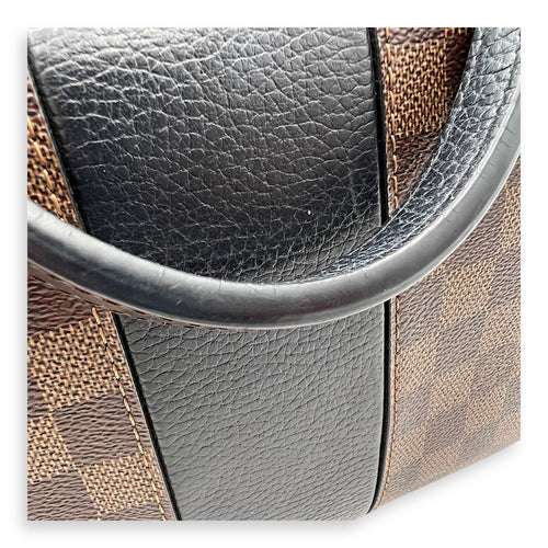 Louis Vuitton Bondstreet BB Brown Top Handle Bag in Coated Canvas, Gold hardware_11