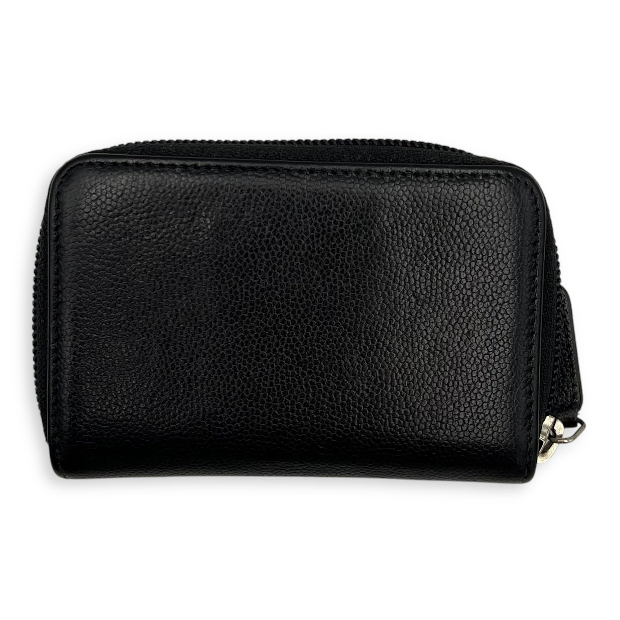 Chanel CC Wallet Black in Caviar Leather, Gold hardware_2