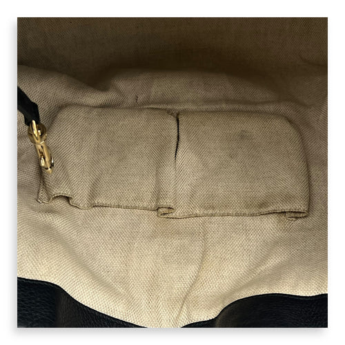 Gucci Soho Tote Bag Black in Calfskin, Gold hardware_9