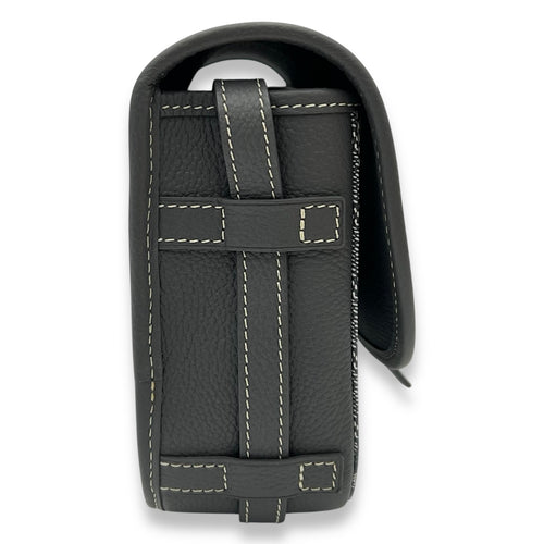Goyard Belvedere Crossbody Bag PM Grey in Coated Canvas, Silver hardware_3