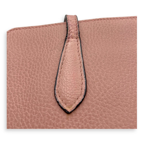 Gucci Swing Pink Shoulder Bag in Calfskin, Gold hardware_8