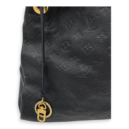 Louis Vuitton Artsy Shoulder Bag Blue in Empreinte Leather, Gold hardware_9