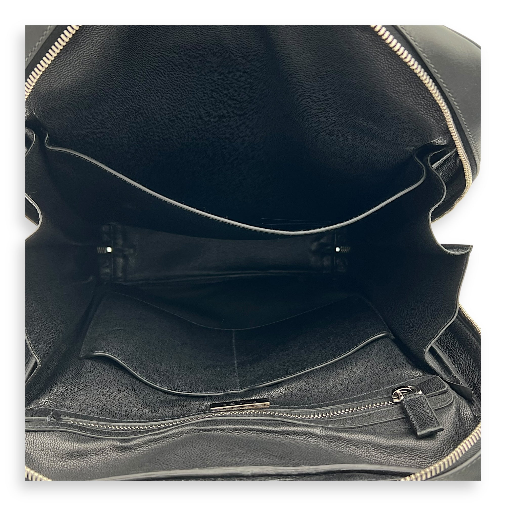 Prada Others Backpack Black in Calfskin, Silver hardware_6