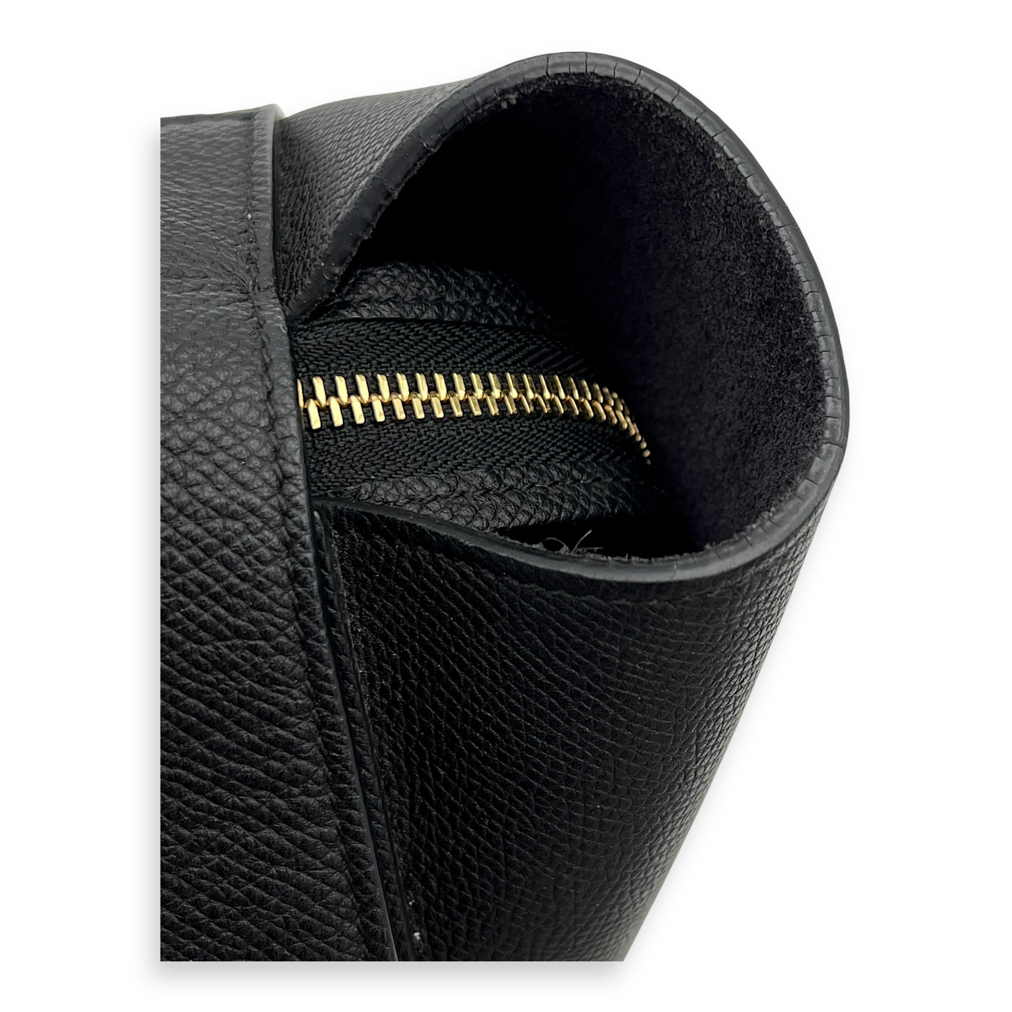 Celine Belt bag Top Handle Bag Mini Black in Calfskin, Gold hardware_3