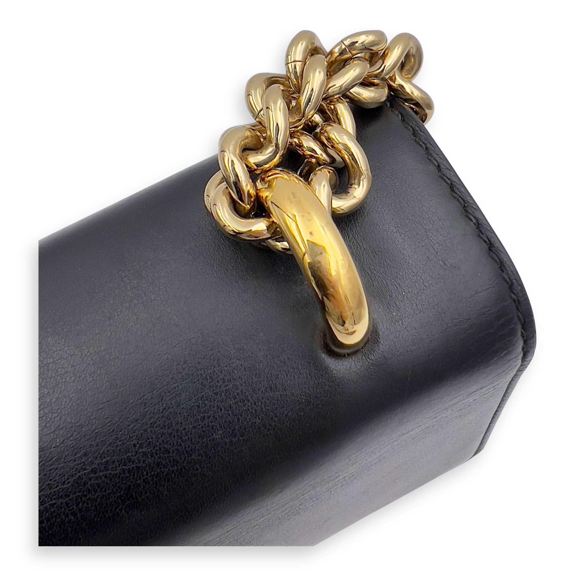 Gucci Padlock Shoulder Bag Brown in Coated Canvas, Gold hardware_11