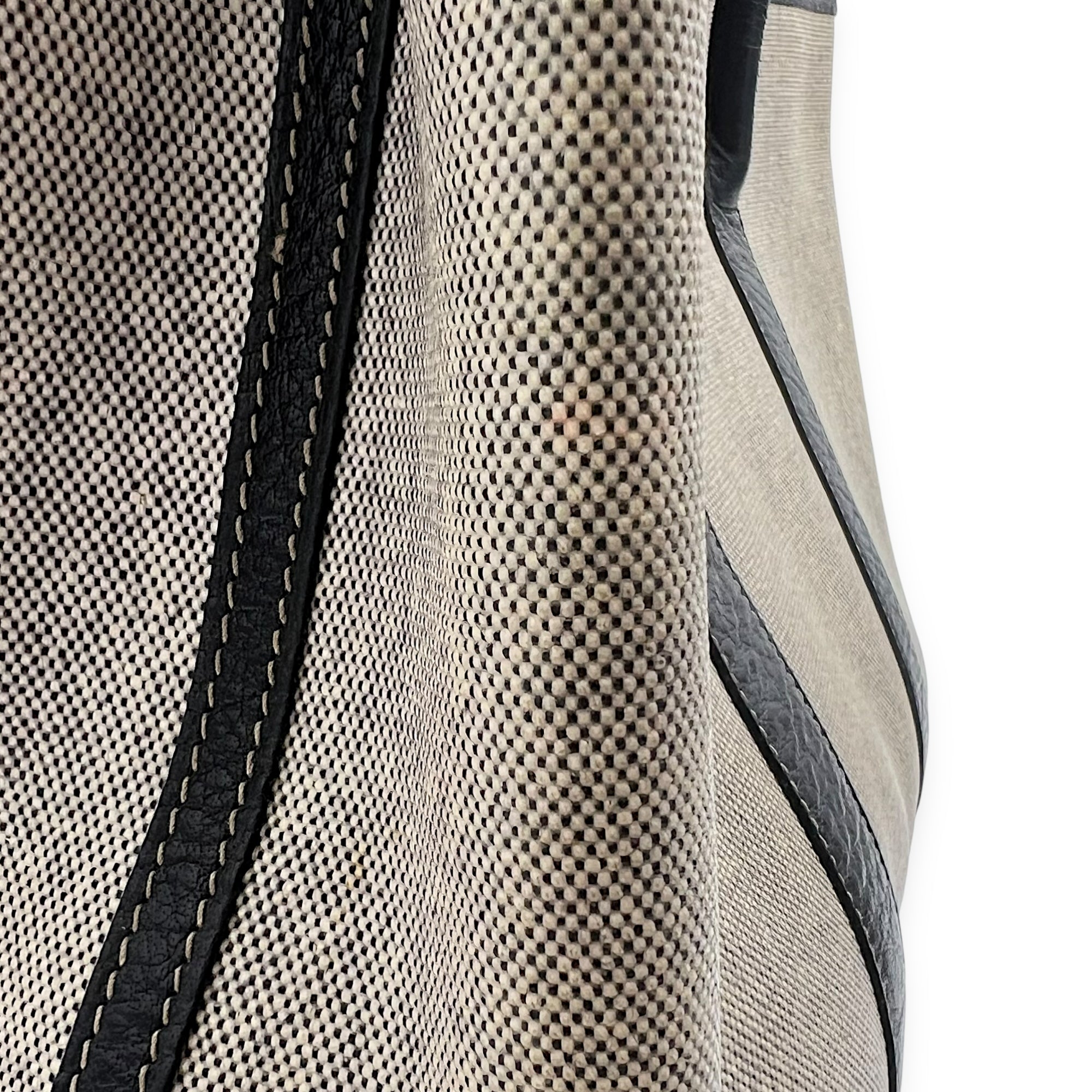 Hermès Garden Party 36 Beige Top Handle Bag in Buffle & Toile, Palladium hardware_11