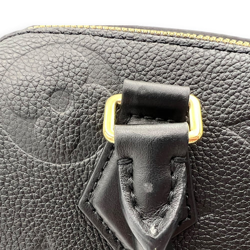 Louis Vuitton Speedy Bandouliere Top Handle Bag 20 Black in Empreinte Leather, Gold hardware_11